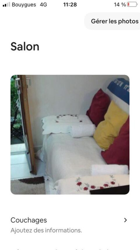  Appartement � louer 1 pi�ce 15 m�