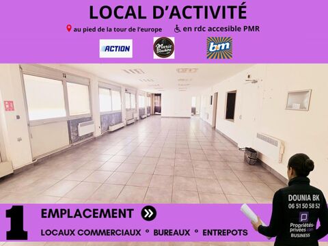 NOGENT SUR OISE - Local commercial ou bureaux 1250 60180 Nogent sur oise