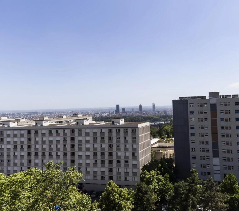 T4 dernier étage + cave, vue sur Lyon