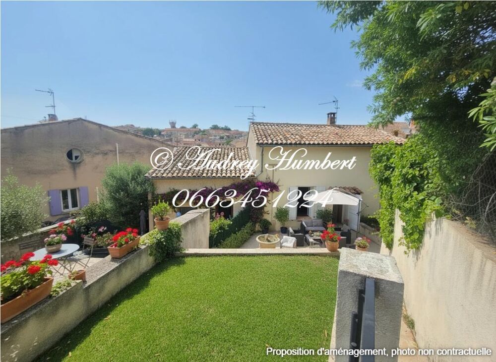 VALENSOLE, MAISON DE VILLAGE de 86 m² avec terrasse, jardinet et combles
