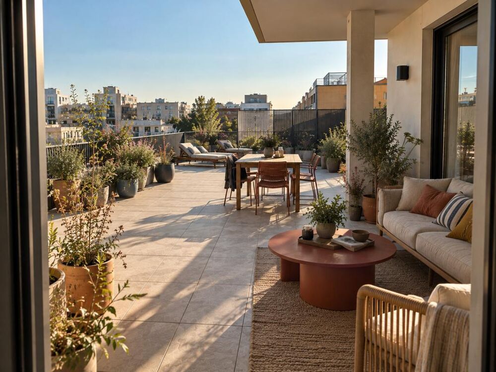 Vente Appartement RARE! T3 Grande Terrasse dans BORDEAUX avec Parking Bordeaux