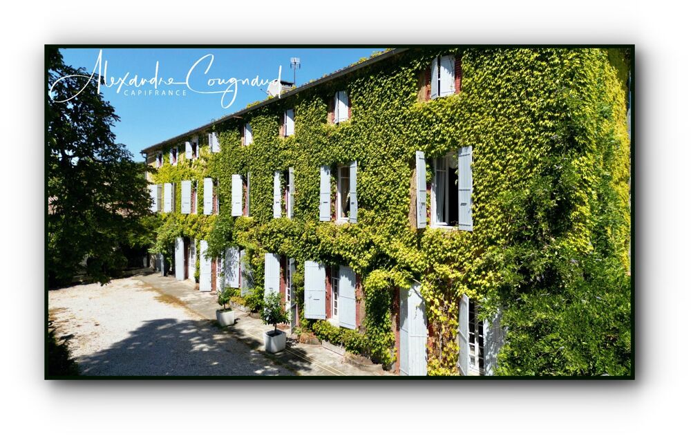 Vente Maison A vendre Roquecourbe (81) - Maison de maître XIXe, 500 m², 10 chambres, parc piscinable 2 271 m² - Aux portes du Sidobre Roquecourbe