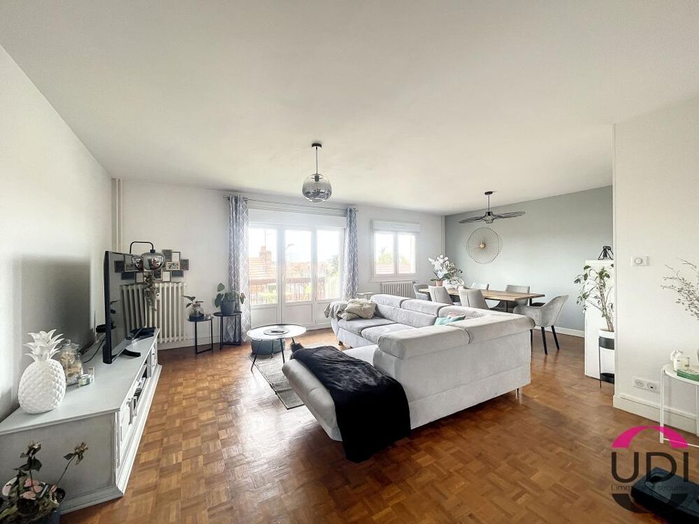 Appartement F4 avec loggia et garage - MONTLUCON