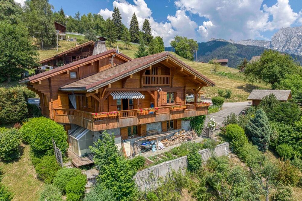 Vente Maison Chalet à vendre en viager occupé - Vue panoramique - MANIGOD (74) Manigod