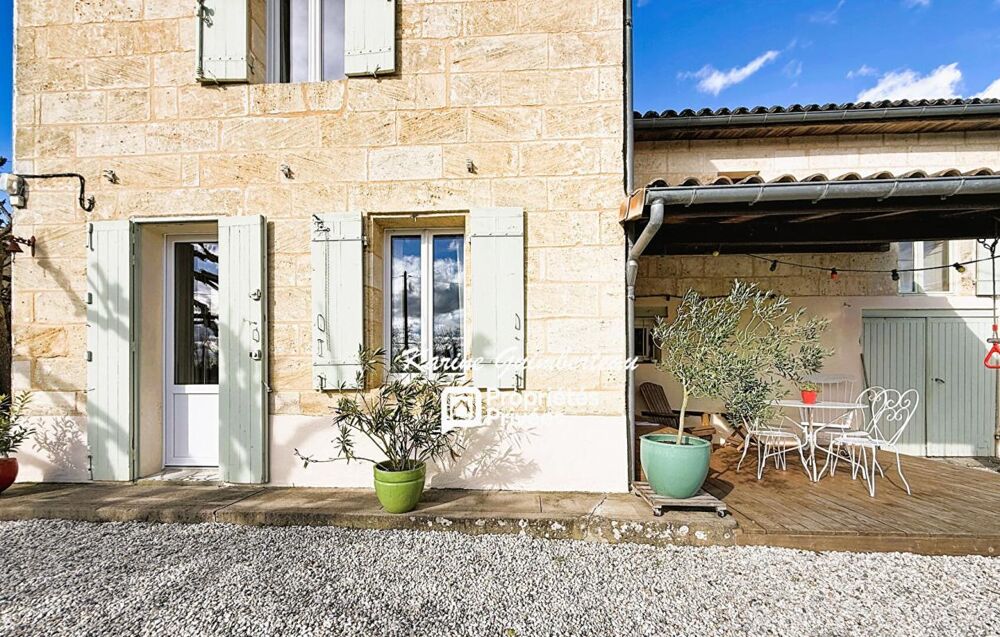 Vente Maison Maison en pierre avec vue, 4 chambres, petit garage, jardin Saint christophe des bardes