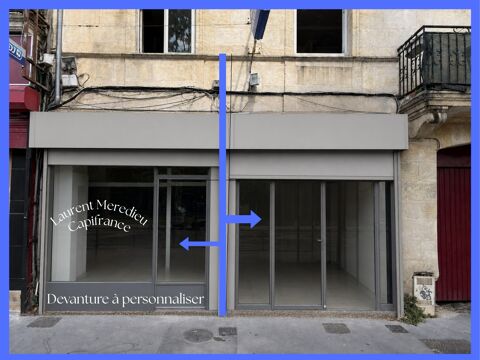 &Agrave; LOUER – LOCAL COMMERCIAL – EMPLACEMENT N&deg;1 – PLACE STALINGRAD, BORDEAUX 1560 33000 Bordeaux