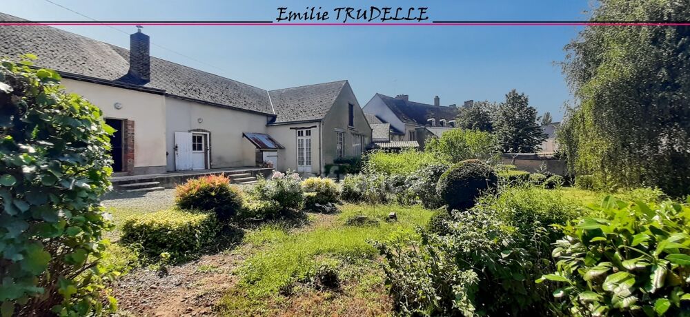 Maison à vendre T5 plain-pied SAINT CALAIS (72) 2 chambres, et jardin de 1510m²
