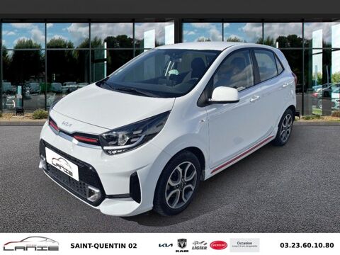 Kia Picanto 1.0 DPi 67ch ISG BVM5 GT Line 2021 occasion Saint-Quentin 02100