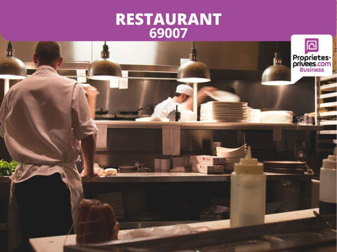   69007 LYON - RESTAURANT 50 COUVERTS, TERRASSE 30 PLACES 