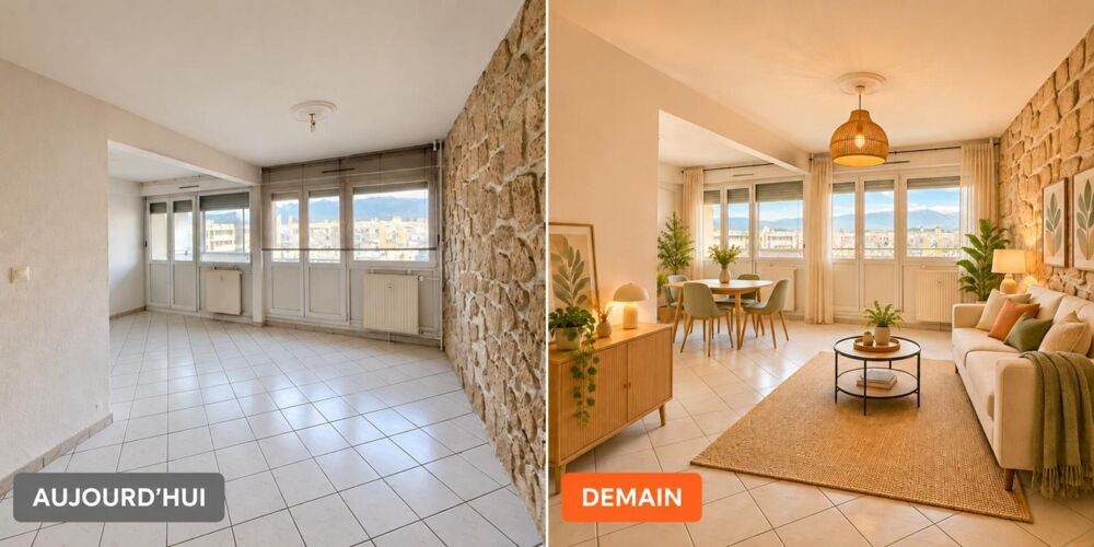 Vente Appartement Spécial investisseurs – T6 119 m² – 5 chambres - Potentiel colocation Echirolles Echirolles