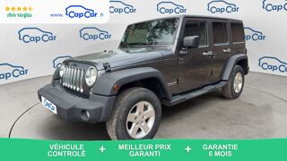 Wrangler JKU 2.8 CRD 200 4WD Sport - Toit ouvrant 2014 occasion 88100 Saint Die Des Vosges