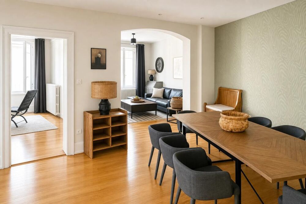 Appartement bourgeois 7 pièces  147 m²  3e étage