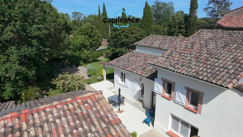 Vente Maison Toulouse 22 min, Montastruc la conseillère et Saint Sulpice 10 min, maison de caractère 230 m² avec terrain de 964 m² Saint sulpice la pointe