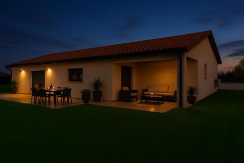   Plain-pied 2021 ,Lumineuse & cl� en main .Secteur recherch� de Villerest Maison - 4 pi�ce(s) - 122 m�