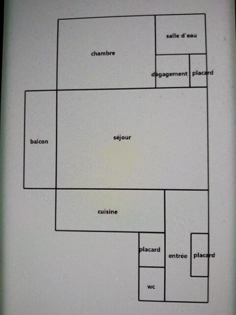  Appartement � louer 2 pi�ces 48 m�