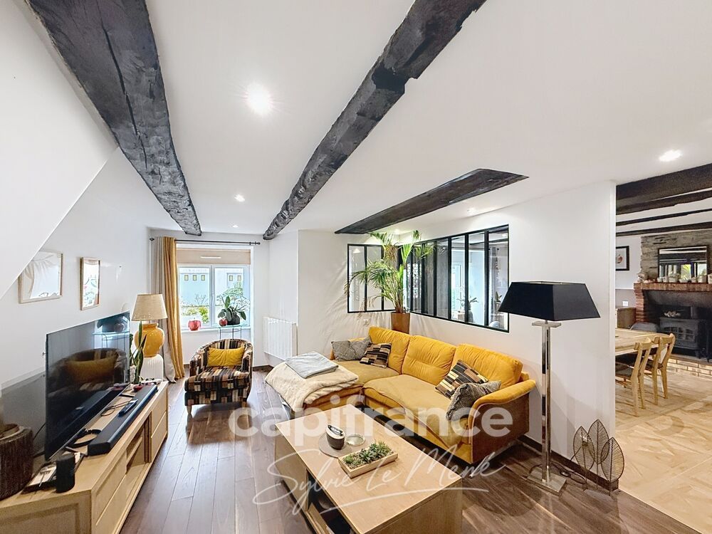 À vendre Maison de bourg de 123 m²  3 chambres  Terrasse  Naizin / Évellys