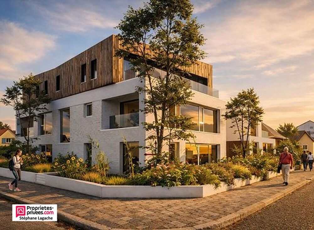 Vente Appartement Appartement Le Touquet Paris Plage 2 pièce(s) cabine de 54 m2 avec jardin 73m² Le touquet paris plage