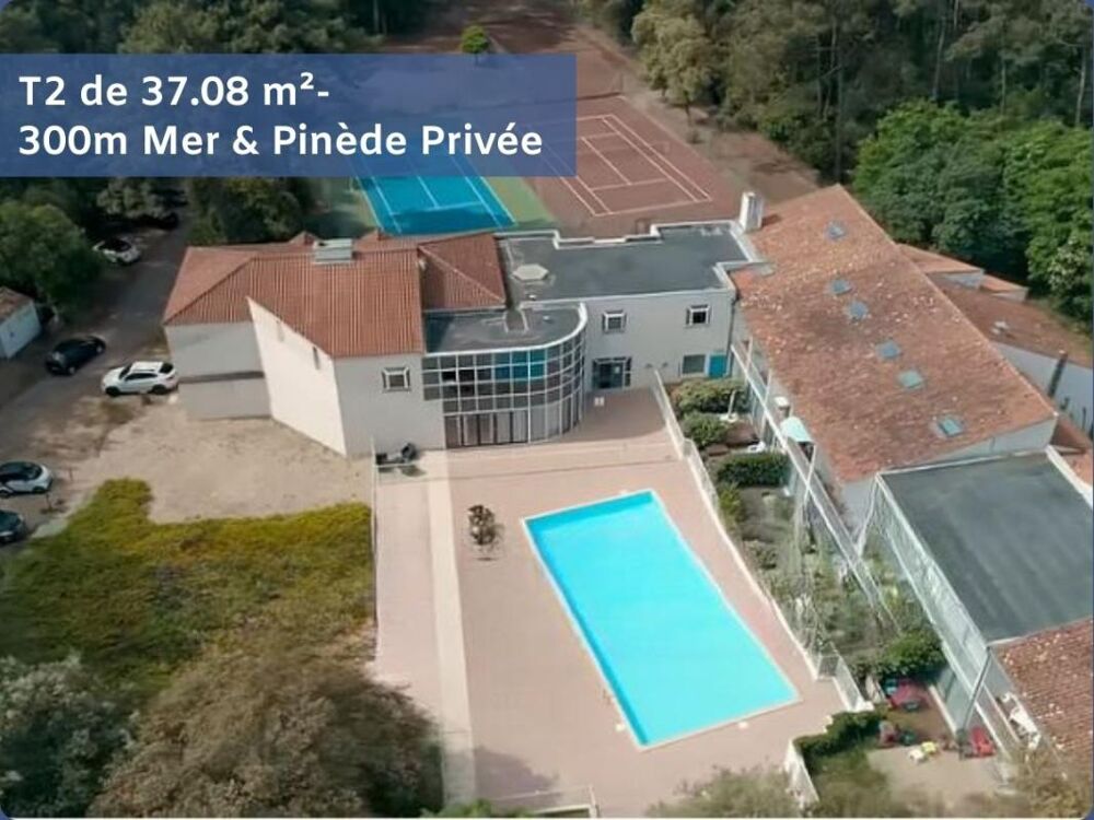 Appartement Jard-sur-mer 2 pièces 37.08 m2 - à 300m de l'Océan, Piscine & Tennis