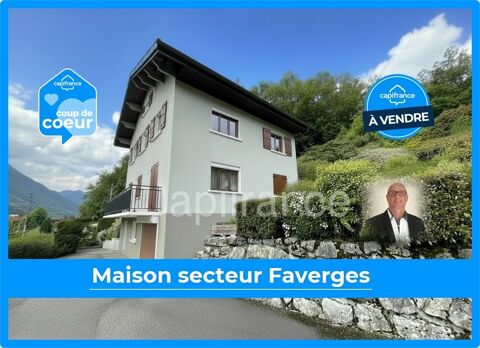   Maison avec 2 appartements indépendants + sous-sol complet – Secteur Faverges (74) Maison - 6 pièce(s) - 153 m²