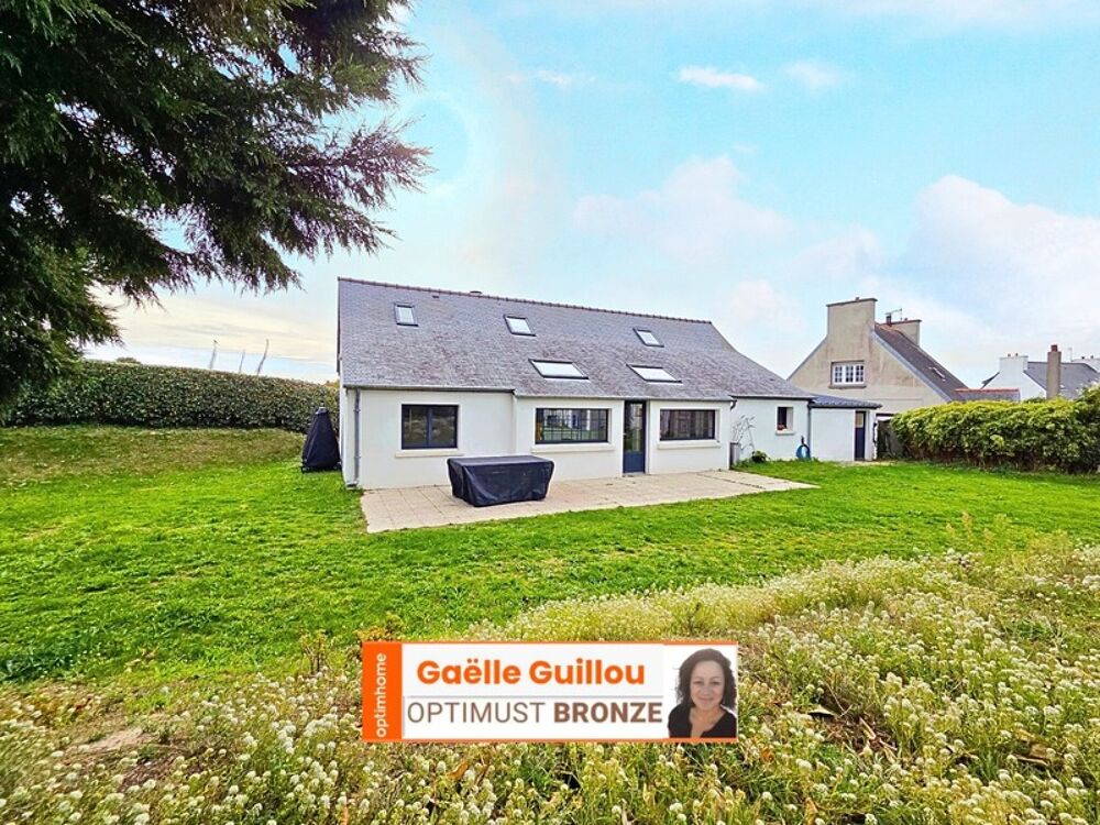 Vente Maison ROSCOFF : Perharidy maison 5 pièces - Vie de plain pied et accès plage - Jardin clos Roscoff