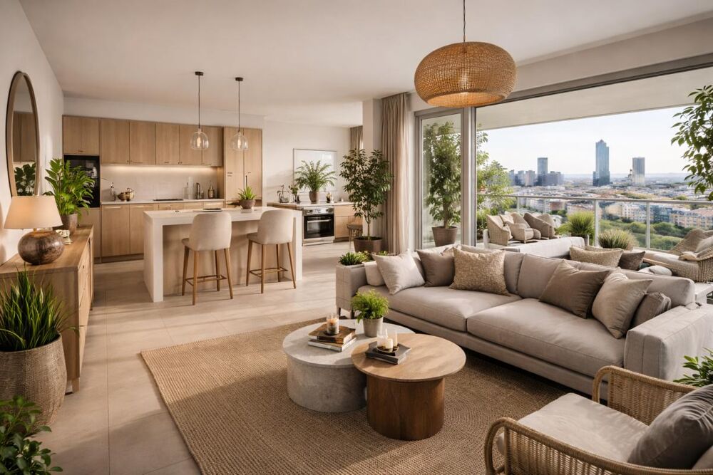 Vente Appartement **14ÈME ÉTAGE - LUMINOSITÉ EXCEPTIONNELLE - VUE DÉGAGÉE - BELLE VUE - SPLENDIDE APPARTEMENT 2 PIÈCES À PROXIMITÉ DES TRANSPORTS Lyon 2