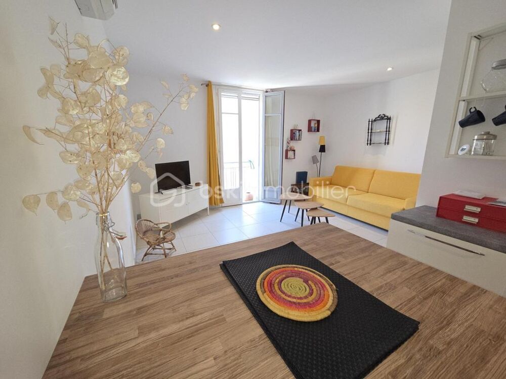 Vente Appartement EXCLUSIVITE : SETE QUARTIER ILE SUD AGREABLE T2 DE 45 M² ENTIEREMENT RENOVE AINSI QUE L IMMEUBLE SYNDIC BENEVOLE Sete