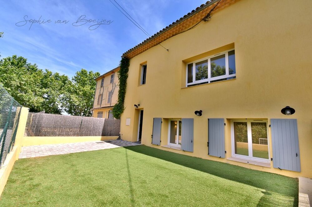 Appartement à vendre 5 pièces AIX EN PROVENCE (13) - 118 m², 3 chambres, un jardin privatif, dans parc de 5 000 m²