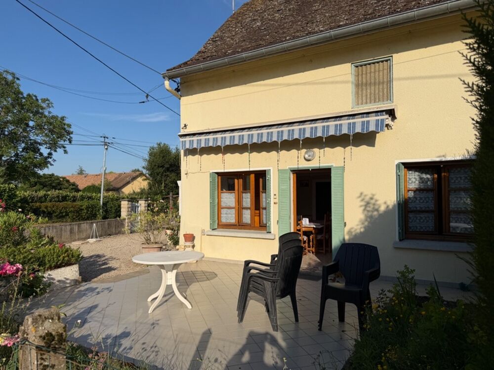 Maison à vendre proche Tournus - Cuisery - 4 pièces-plain-pied- L'ABERGEMENT DE CUISERY (71) à 119 000 €