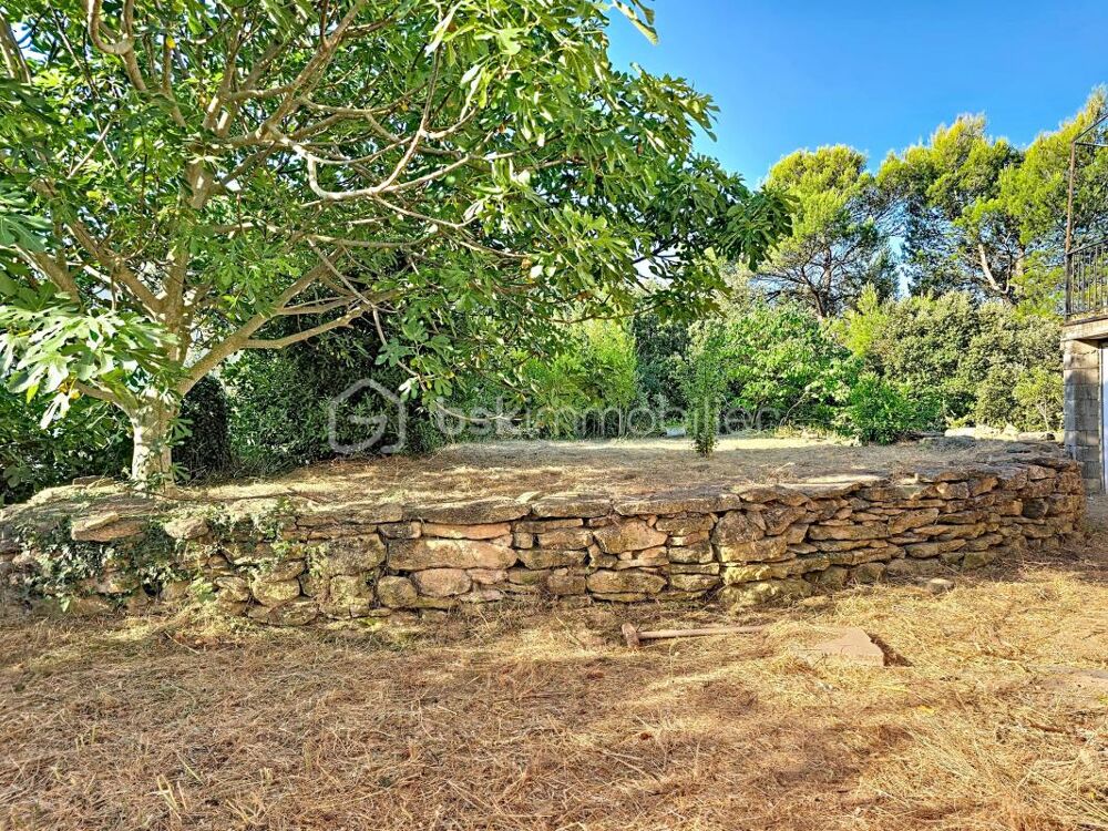Vers-Pont-du-Gard  Maison de plain-pied 4 pièces  94 m²  Vue panoramique exceptionnelle sur les collines de Collias