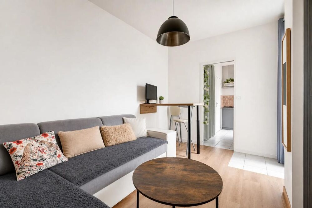 Charmant T1 26m² à Villeurbanne avec balcon