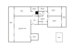  Appartement à vendre 4 pièces 83 m²