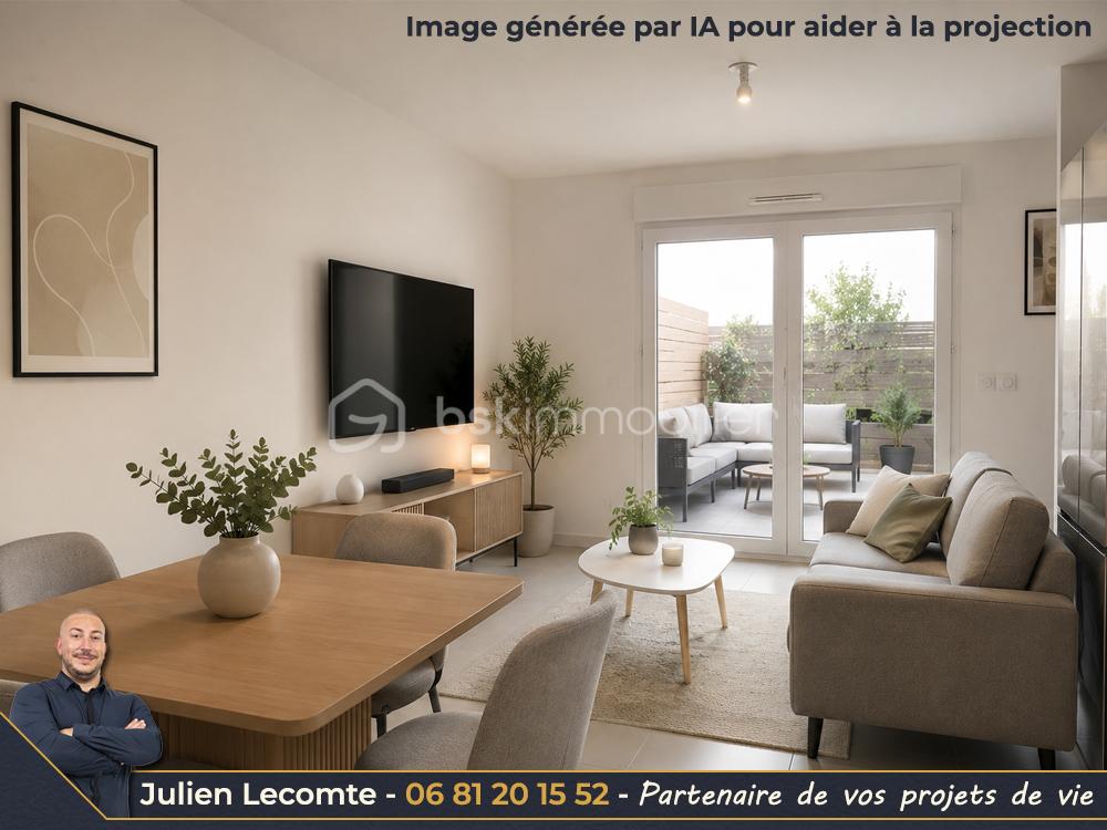 INVESTISSEMENT LOCATIF  T2 RÉCENT AVEC TERRASSE ET PARKING