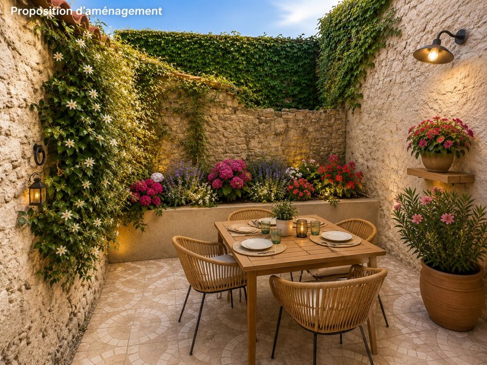 Vente Maison Saint-Chinian – Maison de village de 95 m², 4 chambres et cour sans vis-à-vis Saint chinian