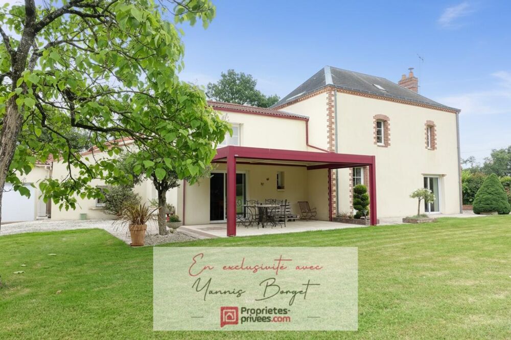 Vente Maison Maison de caractère 181 m², studio annexe, garage, jardin arboré Chauche