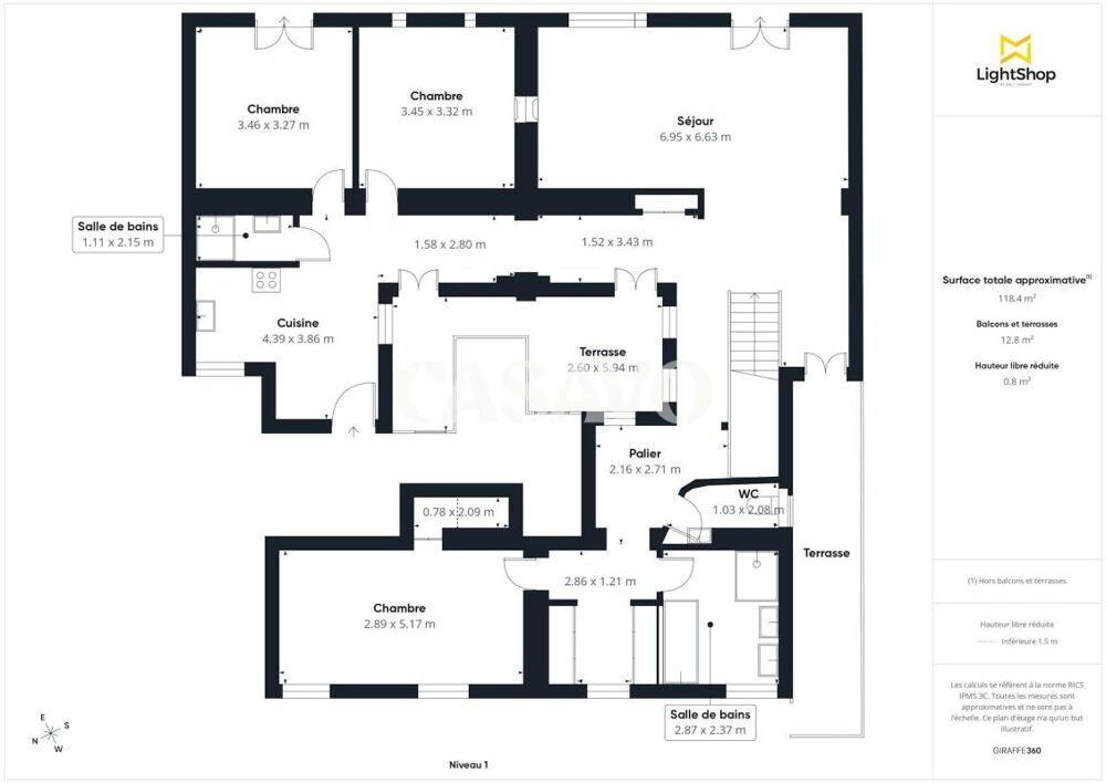 à vendre  Appartement Paris 15