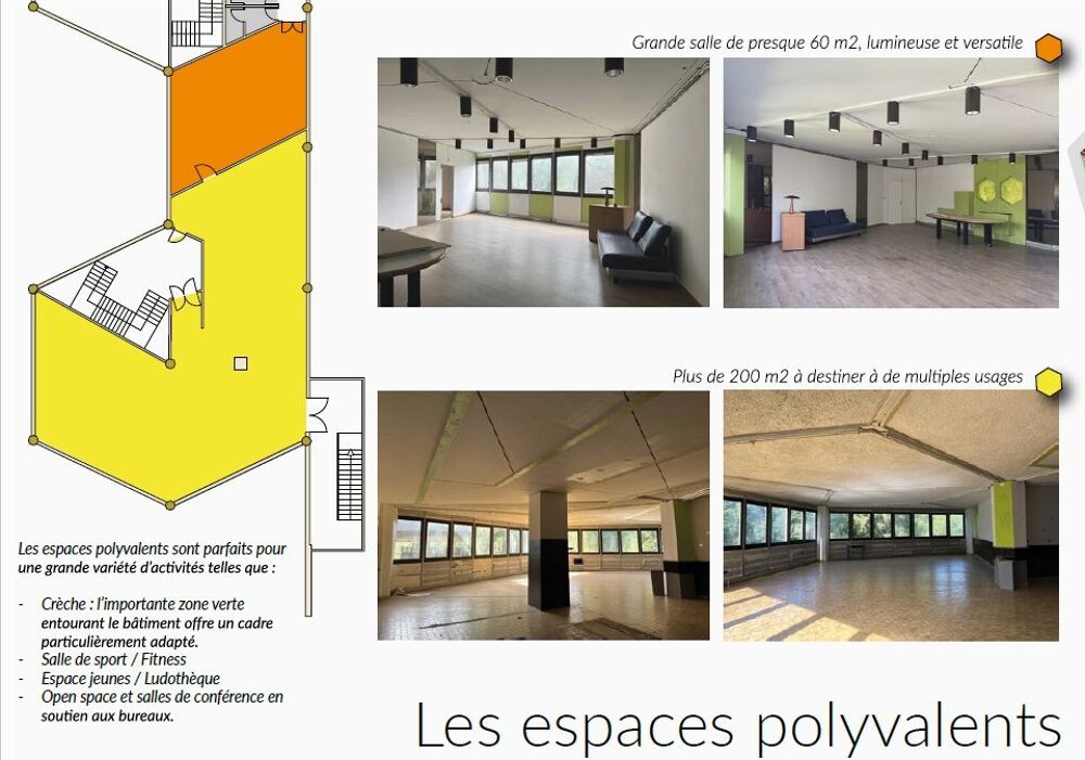   A LOUER - CELLULES D ACTIVITES MIXTES 