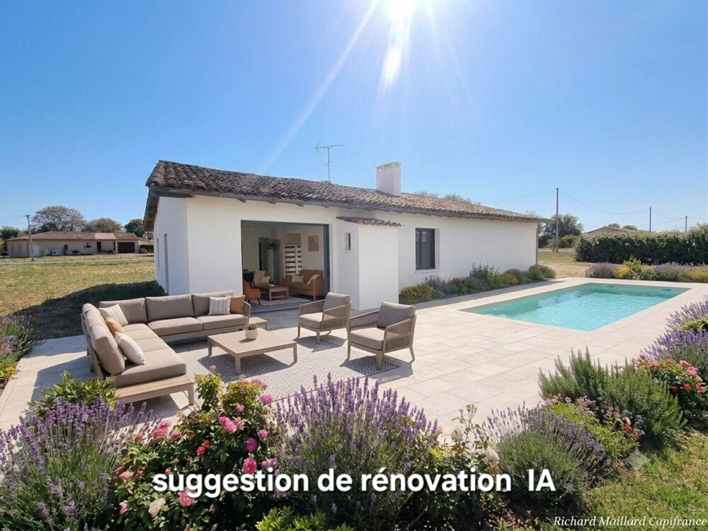 Maison ancienne à rénover + terrain constructible 809 m²  Bressols