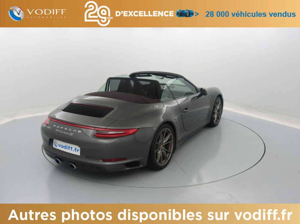 911 (991) CARRERA 4S CABRIOLET 420 CV PDK 2017 occasion 67960 Entzheim