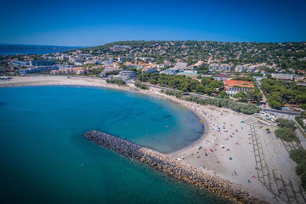 Corniche de Sète. T2 de standing, Terrasse 10 m² Sud, Bord de Mer
