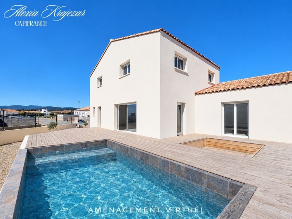 Vente Maison A VENDRE - Maison - 156m² - T6 - 4 chambres - Garage - Terrasse, jardin et piscine - CESSENON-SUR-ORB (34) Cessenon sur orb