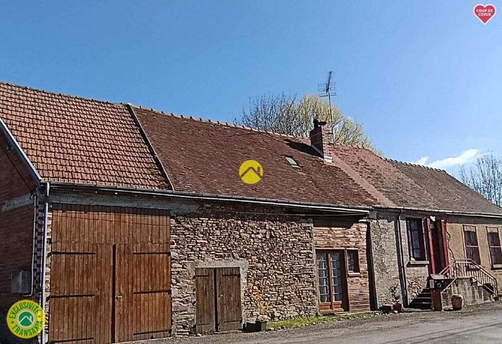 3ch jardin 2379m² maison + grange