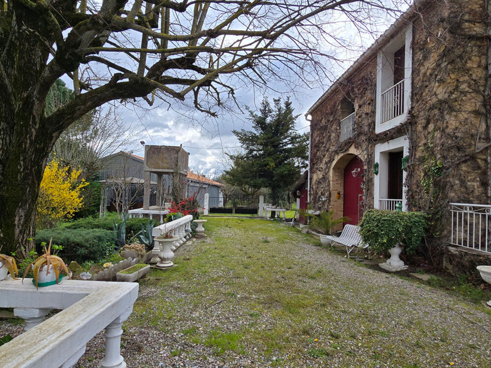 Domaine viticole 180 m² + dépendances + hangar  6 754 m²  15 min Carcassonne / Limoux