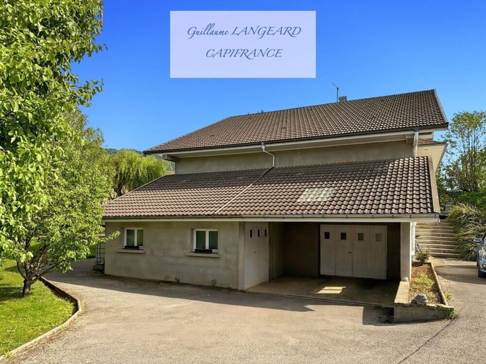 GROISSIAT (01) - MAISON SPACIEUSE 6 PIÈCES  163 m²  TERRAIN 1763 m²