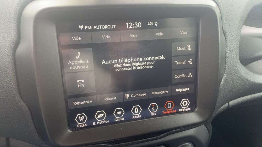 Renegade 1.3 i 190 4xe Plug in Hybrid 4WD DCT6 Brooklyn 2022 occasion 63720 Ennezat