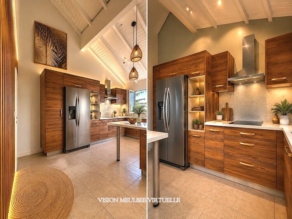 Vente Maison Maison vue mer et les Saintes - 7 pièces - 4 chambres - 130 m² sur terrain 1000m² Trois rivieres