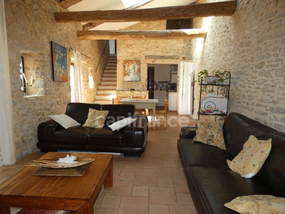 Laudun-maison de village 90m² avec cour et terrasse