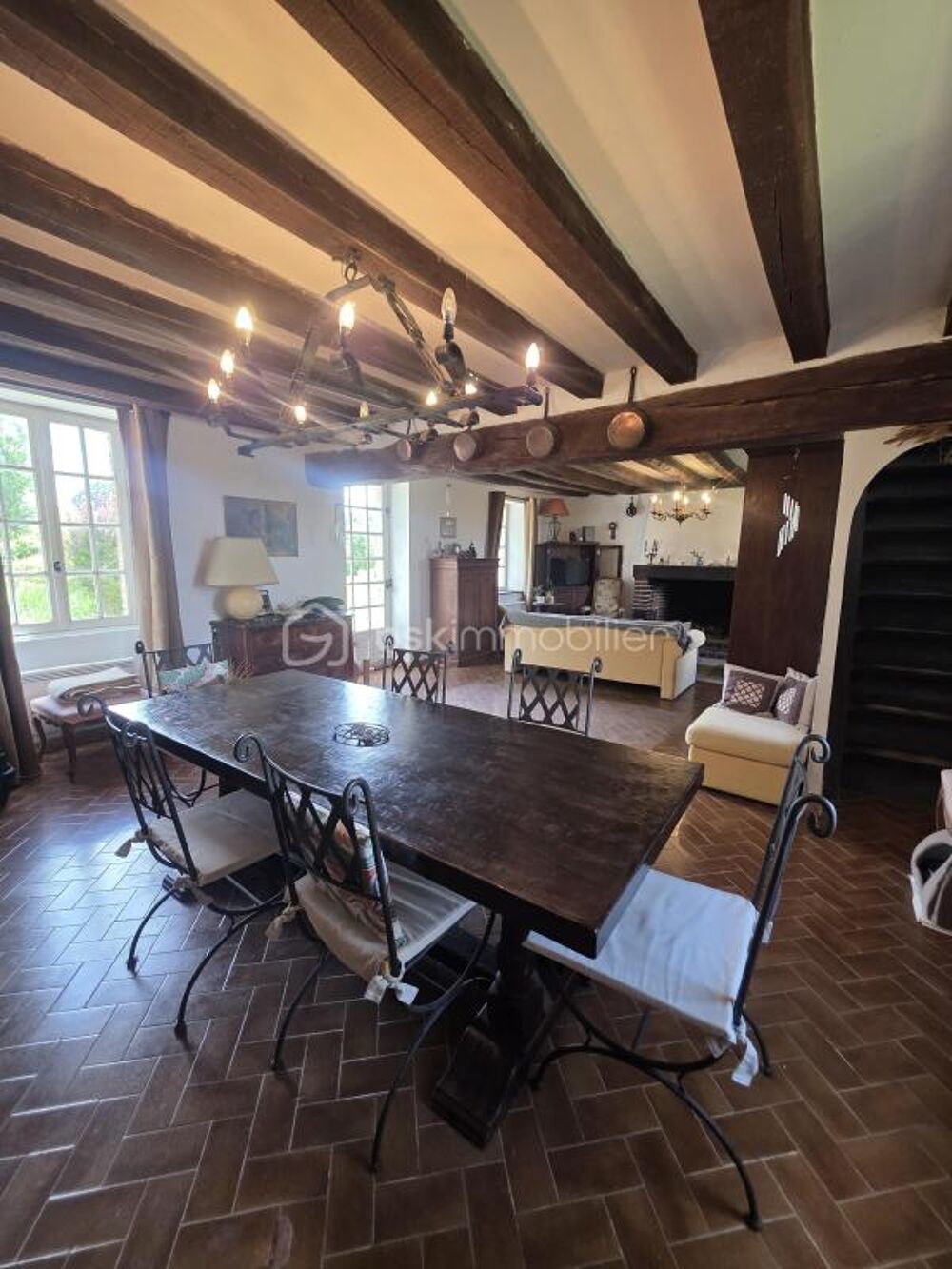Maison de 145m2 avec parc paysager