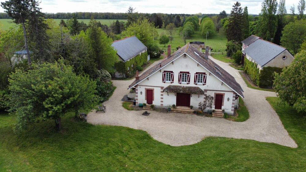 Vente Propriété/Château DOMAINE RARE & ISOLÉ sur 10 Hectares au MILIEU DES CHAMPS - 1h30 de PARIS , PARFAIT POUR ELEVAGE, PERMACULTURE OU SIMPLEMENT VIV Pressigny les pins