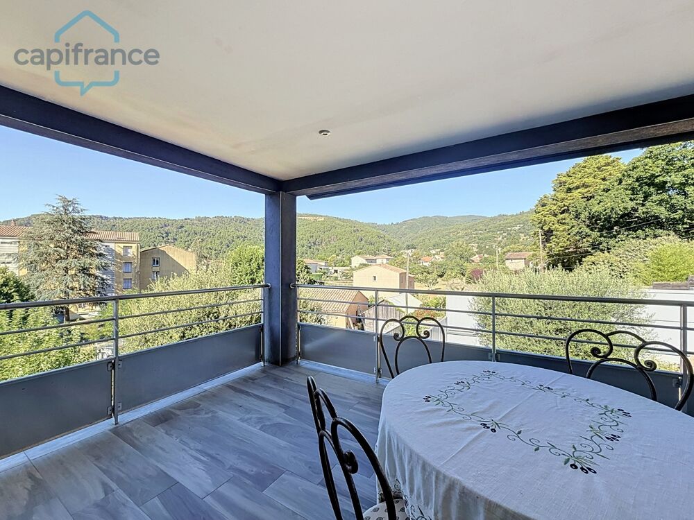 BRANOUX LES TAILLADES (30)À vendre : Maison T4 de 125 m² sur terrain de 1029 m² avec vue imprenable