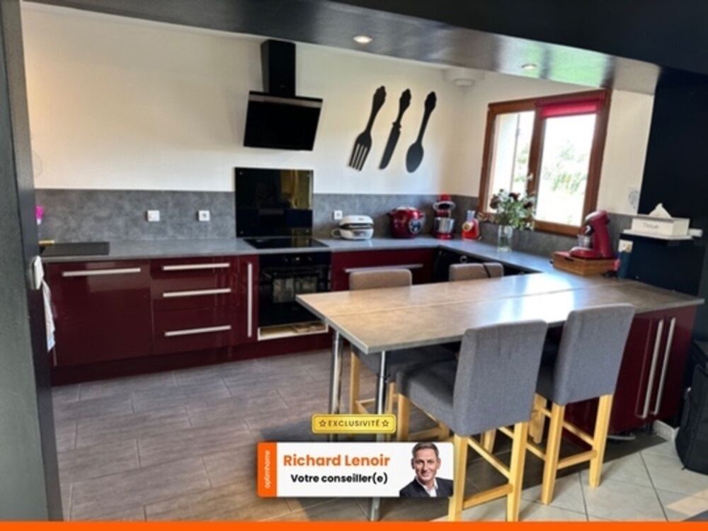 Vente Maison Magnifique maison contemporaine de 200 m² avec ses 4 chambres dans un endroit tranquille au coeur de la Normandie Lieurey